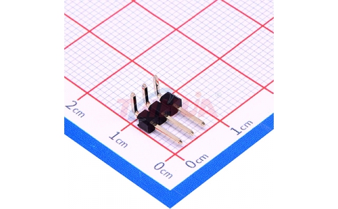 2.54mm單排90度3P