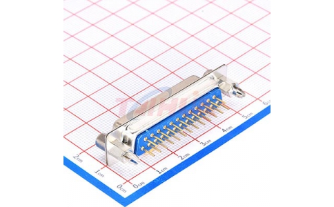 DP-180度-插板-25P-公母座